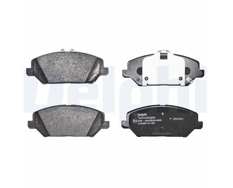 Brake Pad Set, disc brake LP3385 Delphi, Image 3