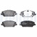 Brake Pad Set, disc brake LP3385 Delphi, Thumbnail 3