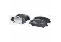 Brake Pad Set, disc brake LP3385 Delphi