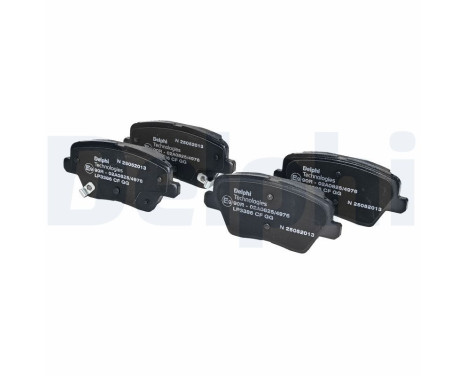 Brake Pad Set, disc brake LP3386 Delphi, Image 2