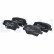Brake Pad Set, disc brake LP3386 Delphi, Thumbnail 2