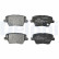 Brake Pad Set, disc brake LP3386 Delphi, Thumbnail 3