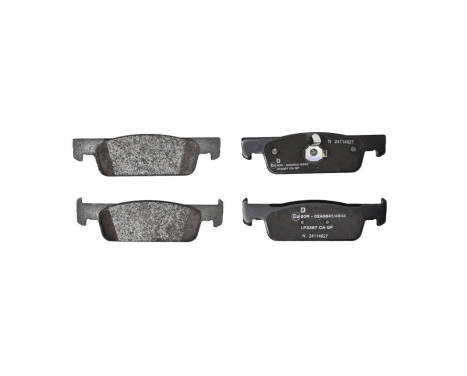 Brake Pad Set, disc brake LP3387 Delphi, Image 3