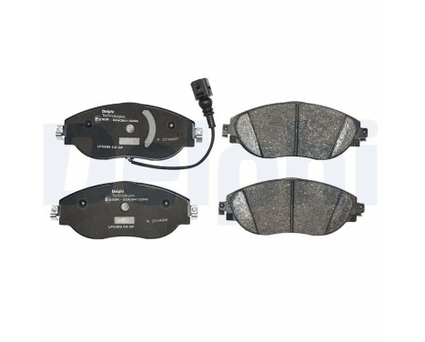 Brake Pad Set, disc brake LP3389 Delphi, Image 2