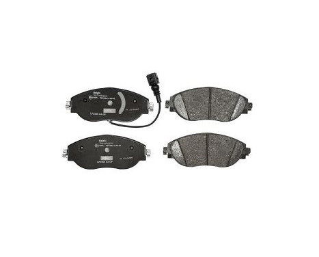 Brake Pad Set, disc brake LP3389 Delphi