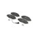 Brake Pad Set, disc brake LP3389 Delphi, Thumbnail 2