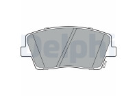 Brake Pad Set, disc brake LP3390 Delphi