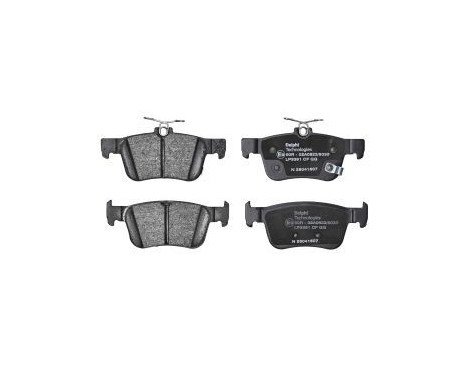 Brake Pad Set, disc brake LP3391 Delphi, Image 2