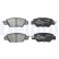 Brake Pad Set, disc brake LP3394 Delphi, Thumbnail 3