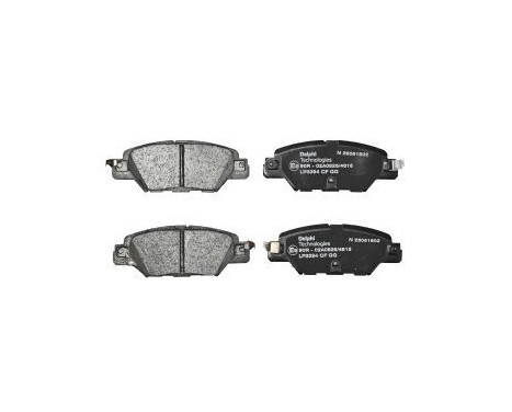 Brake Pad Set, disc brake LP3394 Delphi, Image 2