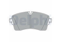 Brake Pad Set, disc brake LP3395 Delphi