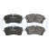 Brake Pad Set, disc brake LP3395 Delphi, Thumbnail 2