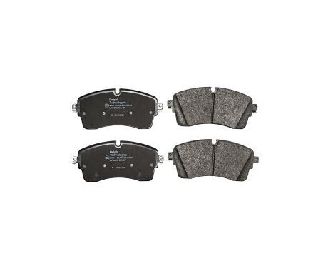 Brake Pad Set, disc brake LP3395 Delphi
