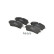 Brake Pad Set, disc brake LP3395 Delphi, Thumbnail 2