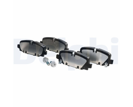 Brake Pad Set, disc brake LP3398 Delphi