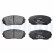 Brake Pad Set, disc brake LP3399 Delphi, Thumbnail 3