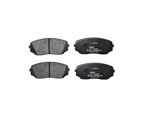 Brake Pad Set, disc brake LP3399 Delphi, Image 2