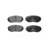 Brake Pad Set, disc brake LP3399 Delphi, Thumbnail 2