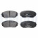 Brake Pad Set, disc brake LP3399 Delphi, Thumbnail 2