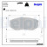 Brake Pad Set, disc brake LP3399 Delphi, Thumbnail 3