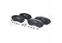 Brake Pad Set, disc brake LP3401 Delphi