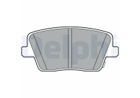 Brake Pad Set, disc brake LP3404 Delphi