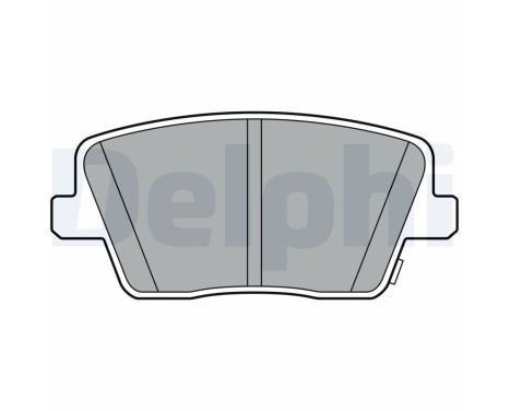 Brake Pad Set, disc brake LP3404 Delphi