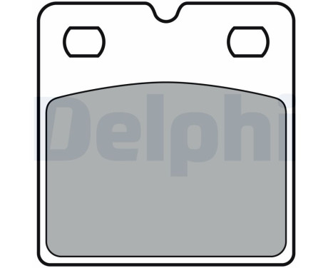 Brake Pad Set, disc brake LP3405 Delphi