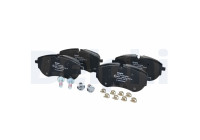 Brake Pad Set, disc brake LP3406 Delphi