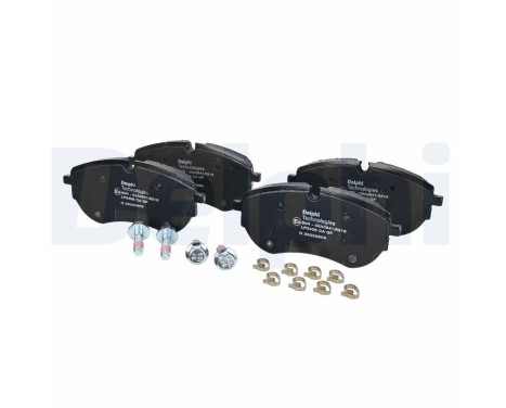 Brake Pad Set, disc brake LP3406 Delphi