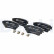 Brake Pad Set, disc brake LP3408 Delphi, Thumbnail 2