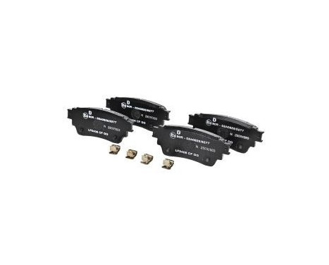Brake Pad Set, disc brake LP3408 Delphi
