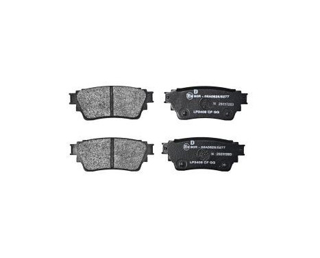 Brake Pad Set, disc brake LP3408 Delphi, Image 2