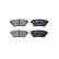 Brake Pad Set, disc brake LP3408 Delphi, Thumbnail 2