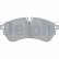 Brake Pad Set, disc brake LP3410 Delphi