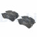 Brake Pad Set, disc brake LP3410 Delphi, Thumbnail 3