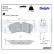 Brake Pad Set, disc brake LP3410 Delphi, Thumbnail 3