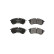 Brake Pad Set, disc brake LP3410 Delphi