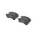 Brake Pad Set, disc brake LP3410 Delphi, Thumbnail 2
