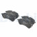 Brake Pad Set, disc brake LP3410 Delphi, Thumbnail 2