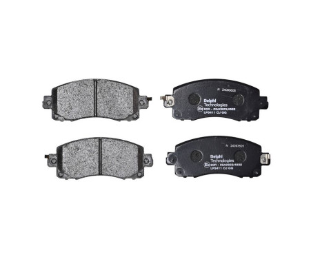 Brake Pad Set, disc brake LP3411 Delphi, Image 3