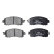 Brake Pad Set, disc brake LP3411 Delphi, Thumbnail 3