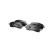 Brake Pad Set, disc brake LP3411 Delphi