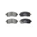 Brake Pad Set, disc brake LP3411 Delphi, Thumbnail 2