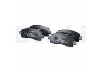 Brake Pad Set, disc brake LP3411 Delphi