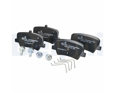 Brake Pad Set, disc brake LP3434 Delphi, Image 2