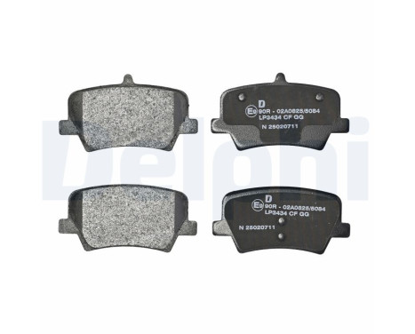 Brake Pad Set, disc brake LP3434 Delphi, Image 3