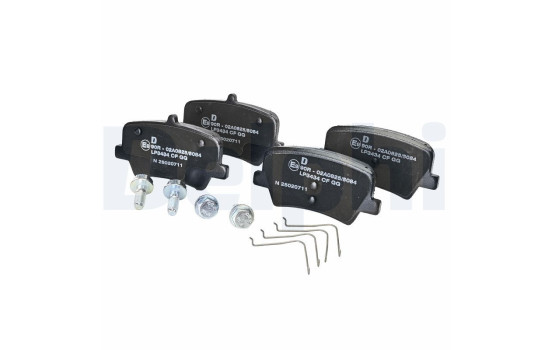 Brake Pad Set, disc brake LP3434 Delphi