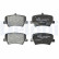 Brake Pad Set, disc brake LP3434 Delphi, Thumbnail 2