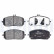 Brake Pad Set, disc brake LP3437 Delphi, Thumbnail 3